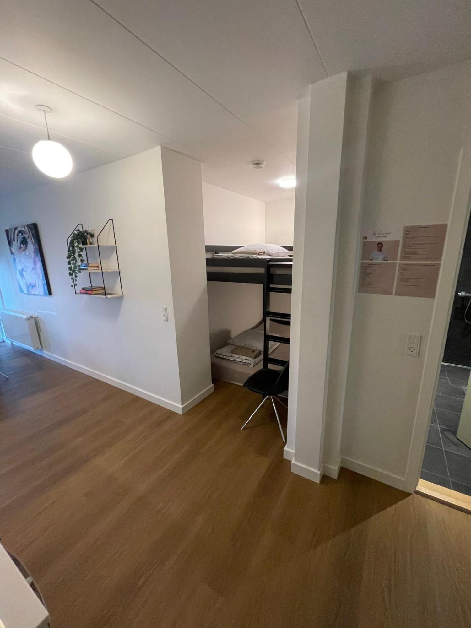 Modern Central Apt With Rooftop, Privat Balcony, & Free Parking, Steps From Aarhus Attractions Exterior foto