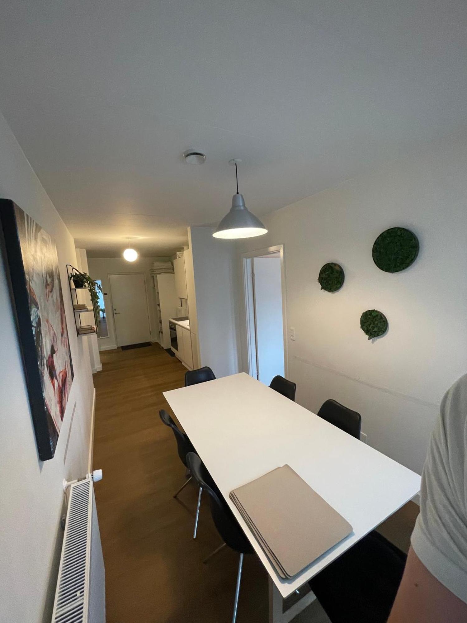 Modern Central Apt With Rooftop, Privat Balcony, & Free Parking, Steps From Aarhus Attractions Exterior foto